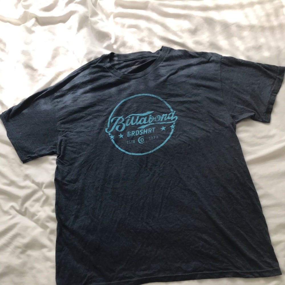 Billlabong blue tshirt